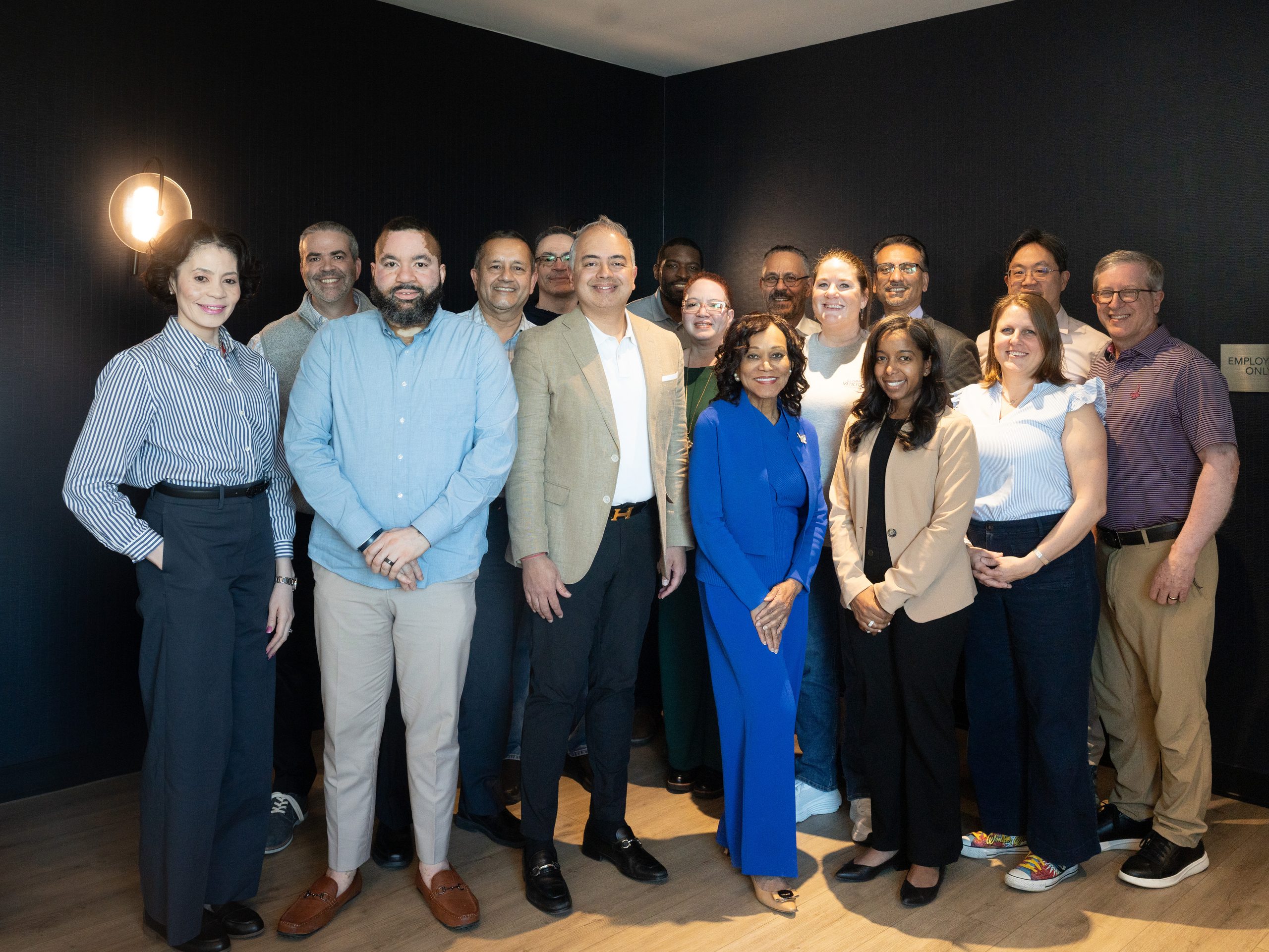Group of board members including men and women
